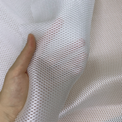 Сетка 3D трехслойная Air mesh 160 гр/м2, цвет Белый (на отрез)  в Петрозаводске