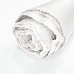 Мерный лоскут в рулоне Ткань Оксфорд 600D PU, цвет Белый 21,3м (№80,2)  в Петрозаводске