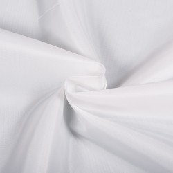Ткань подкладочная Таффета 190Т, цвет Белый (на отрез)  в Петрозаводске