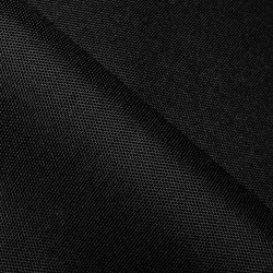 Прорезиненная ткань Оксфорд 600D ПВХ, Черный   в Петрозаводске