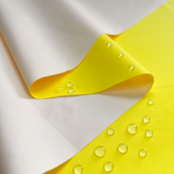 Водонепроницаемая Дышащая Мембранная ткань PU 10'000, цвет Жёлтый (на отрез)  в Петрозаводске